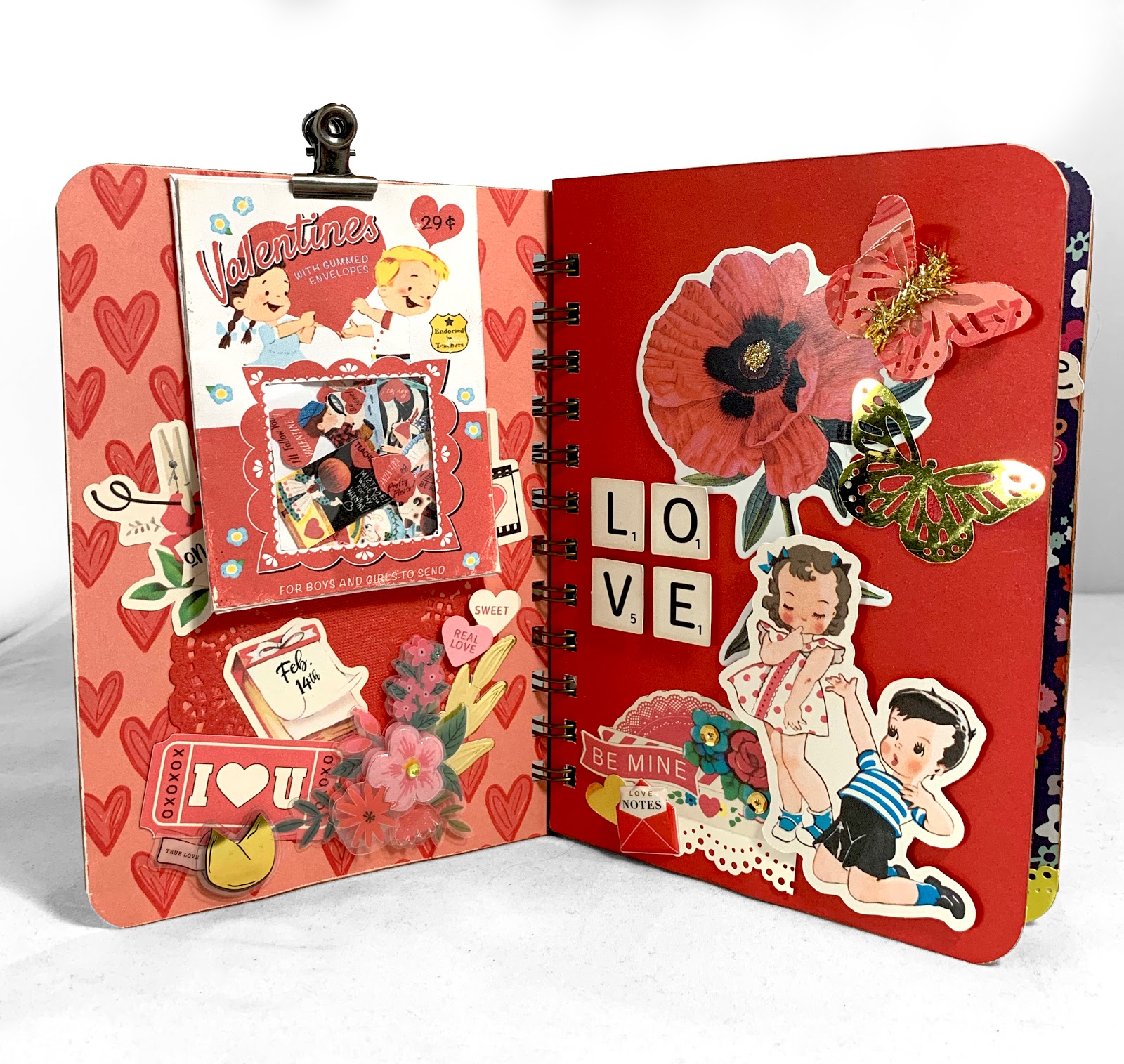 KB and Friends Make a Valentine's Day Album that looks like a Children