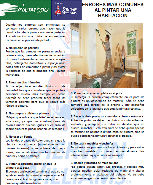 PINTURAS SHERWIN WILLIAMS: noviembre 2014