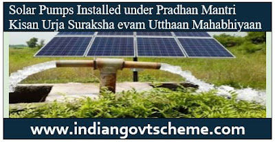 Solar Pumps Installed