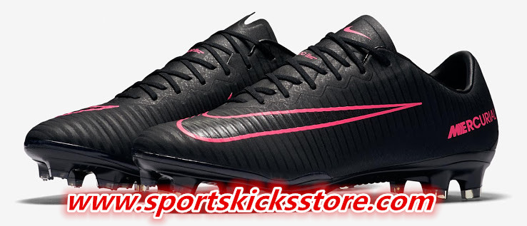 nike mercurial vapor xi black pink