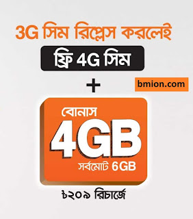 Banglalink Free 4G SIM Upgrade on Pack Purchase - Get 6GB free! Check Your 4G SIM or Collect From Customer Care! Banglalink-Free-4G-SIM-Upgrade-on-Pack-Purchase-Get-6GB-Data-Check-Your-4G-SIM-or-Collect-From-Customer-Care