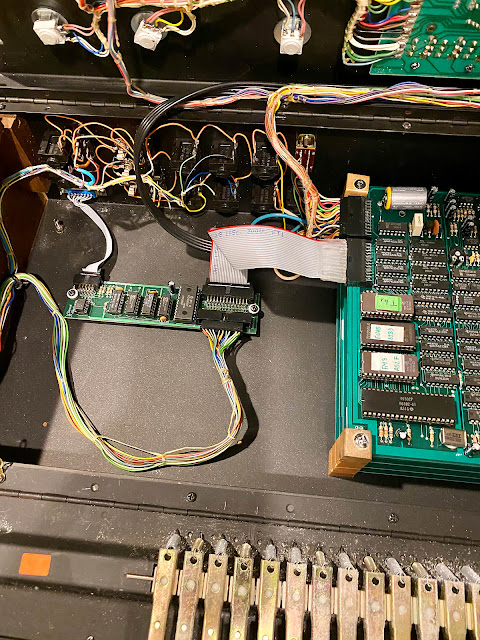 MATRIXSYNTH: Elka Synthex with Original Stand and MIDI SN 1255