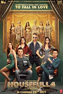 Housefull 4 full movie Available for free download hd online |various info|,  tamilrockers, filmyzilla, and other torrent sites And Netflix, Zee 5, youtube, telegram, facebook