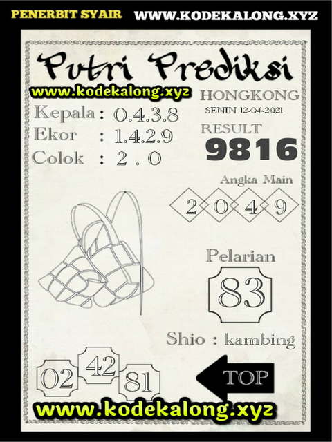 gambar togel hongkong