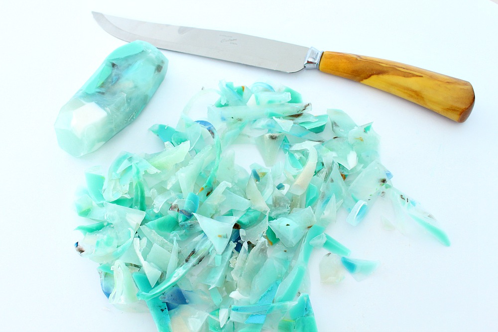 DIY Gemstone Soap Tutorial How to Make Easy Gem + Mineral Shaped Soap Rocks Dans le Lakehouse