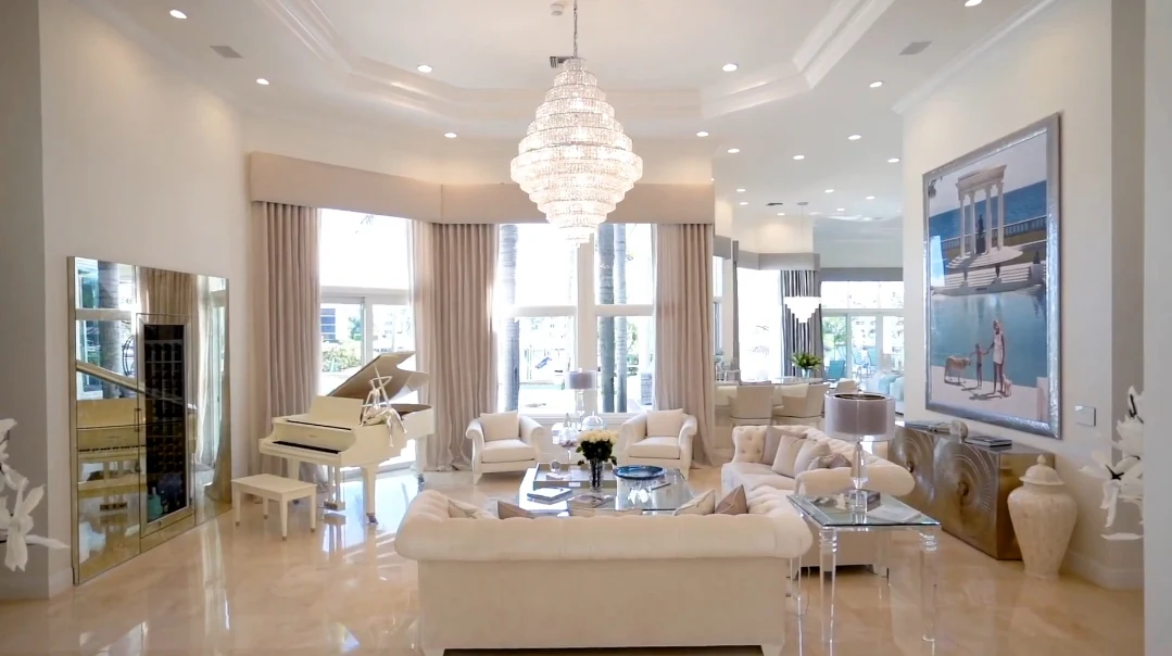 39 Interior Design Photos vs. 2270 Wilsee Rd, West Palm Beach, FL Luxury Home Tour