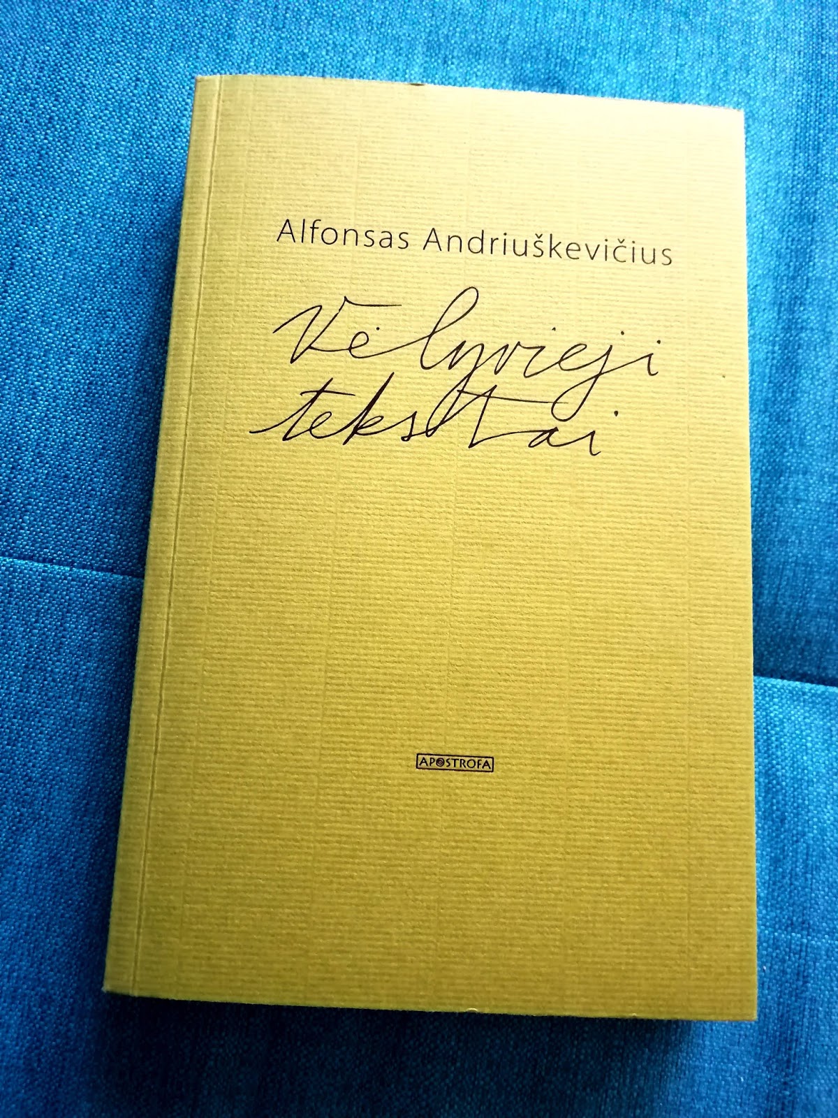 Maištinga siela Alfonsas Andriuškevičius knyga 