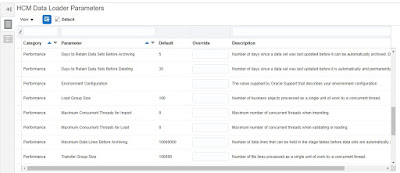 param3 - Configuring HCM Data Loader Parameters