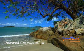 pantai Penyusuk bangka, beach bangka belitung
