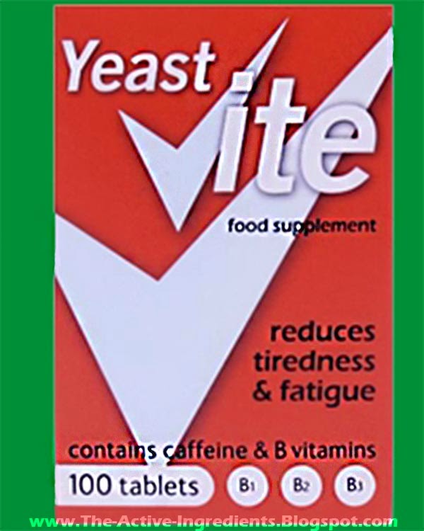 Yeast Vite Tablets - Quick Tiredness Relief