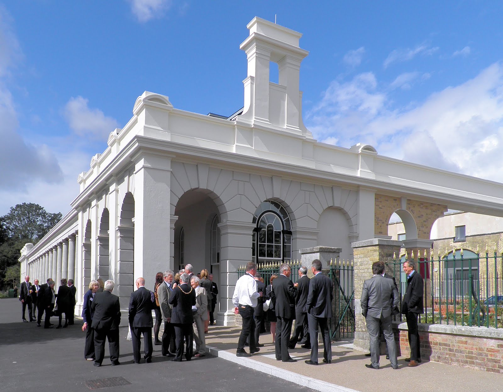 Opening Day of restored station