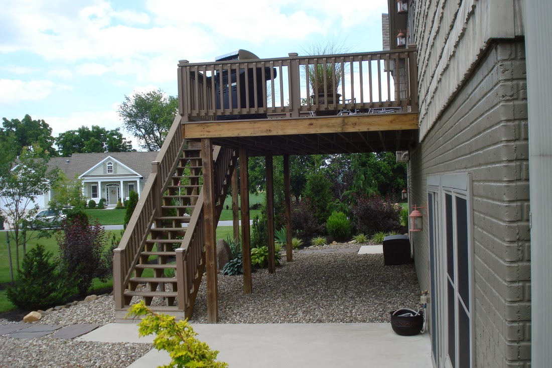 Custom Stoneworks & Design Inc. That area underneath your deck. What