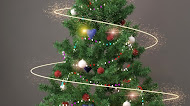 Christmas tree Mobile Wallpaper