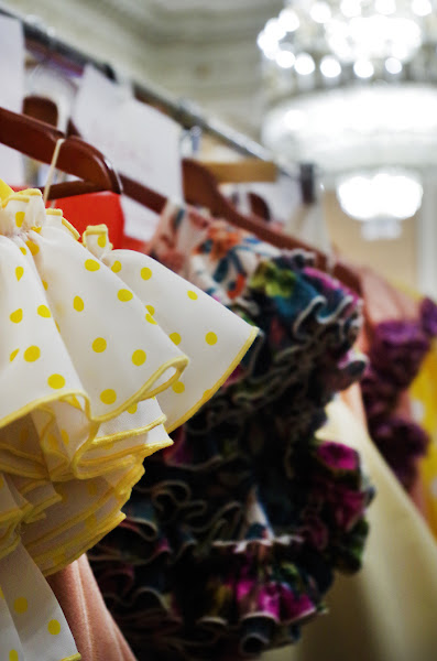Desfile Camacho Ríos burro con vestidos