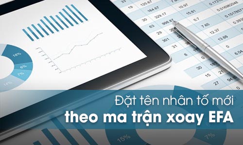 Đặt tên nhân tố mới từ nhiều nhóm khác nhau trong EFA