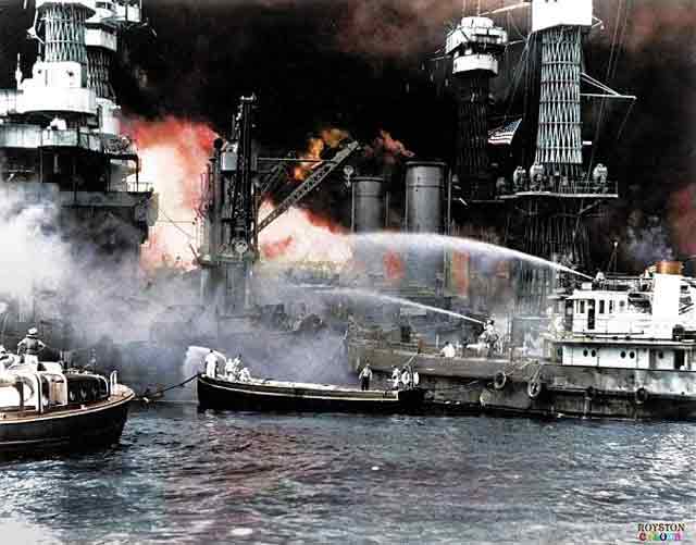 Attack on Pearl Harbor 7 December 1941 worldwartwo.filminspector.com