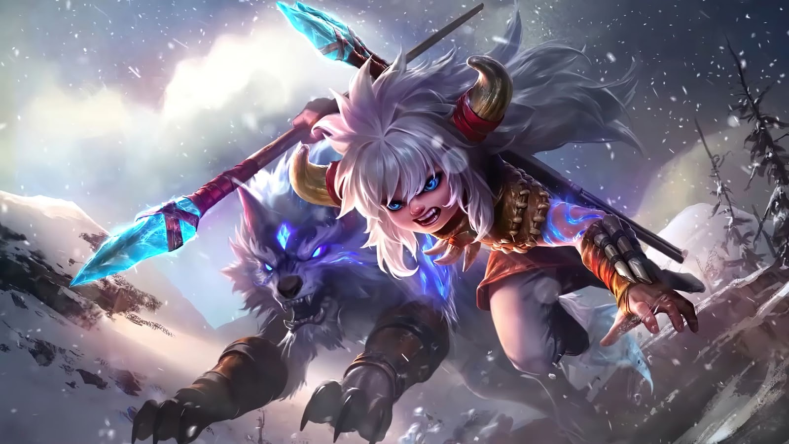 Wallpaper Popol and Kupa Icefield Companions Skin Mobile Legends HD for PC