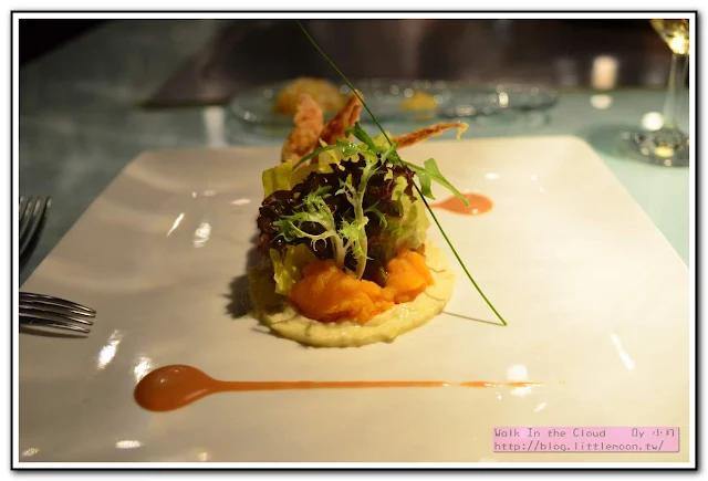 夏慕尼新香榭鐵板燒 - 軟殼蟹生菜沙拉