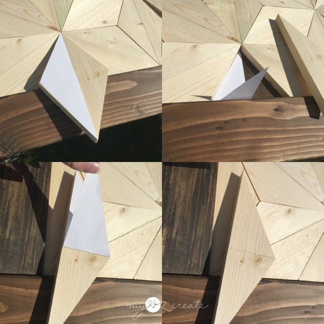 Farmhouse Storage Bed My Love 2 Create Using A Paper Pattern To Fit And Cut Wood Pieces Into Geometric Headboard