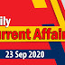 Kerala PSC Daily Malayalam Current Affairs 23 Sep 2020