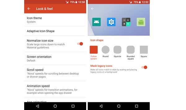 Nova Launcher Supports Android 8.0 Oreo’s Adaptive Icons 