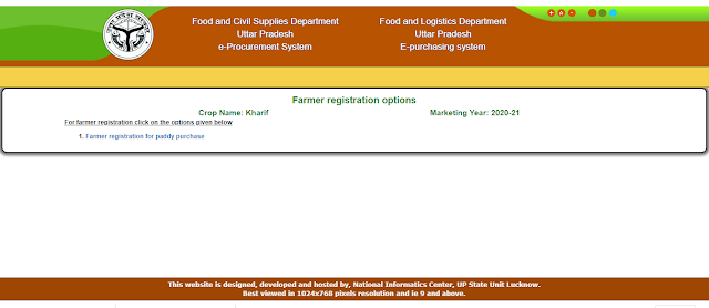 Farmer Registration For Paddy Purchase