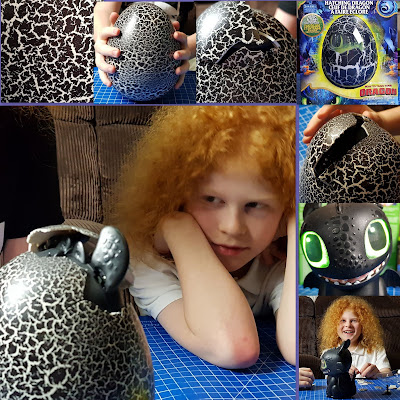 Hatching Dragons Toothless - How to Train Your Dragon Toy Review (age 5+) Sent by Spinmaster