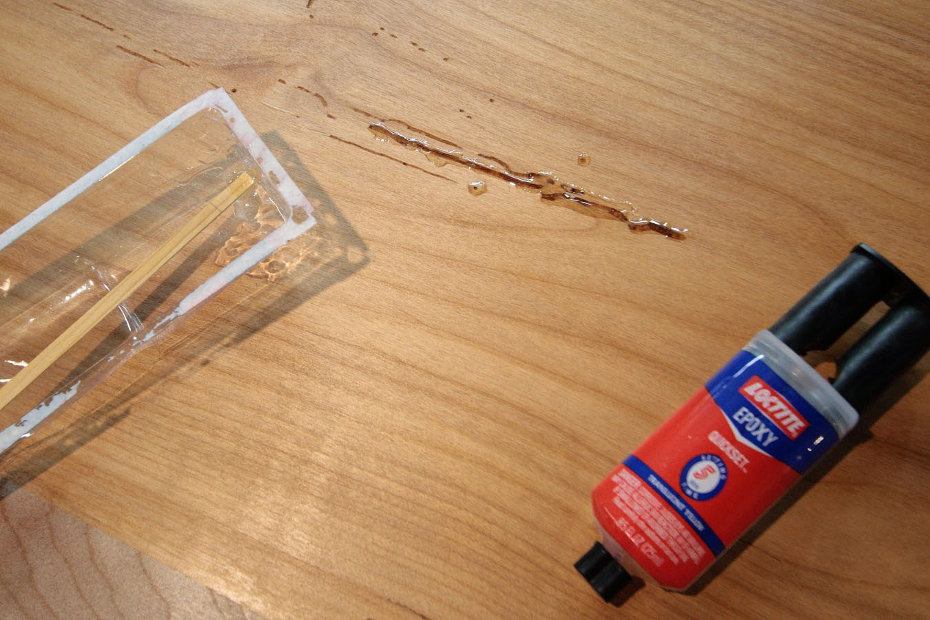 Made by John Filling Surface Defects With 5minute Epoxy