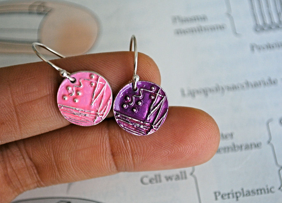 Medical Laboratory and Biomedical Science Petri Dish Earrings