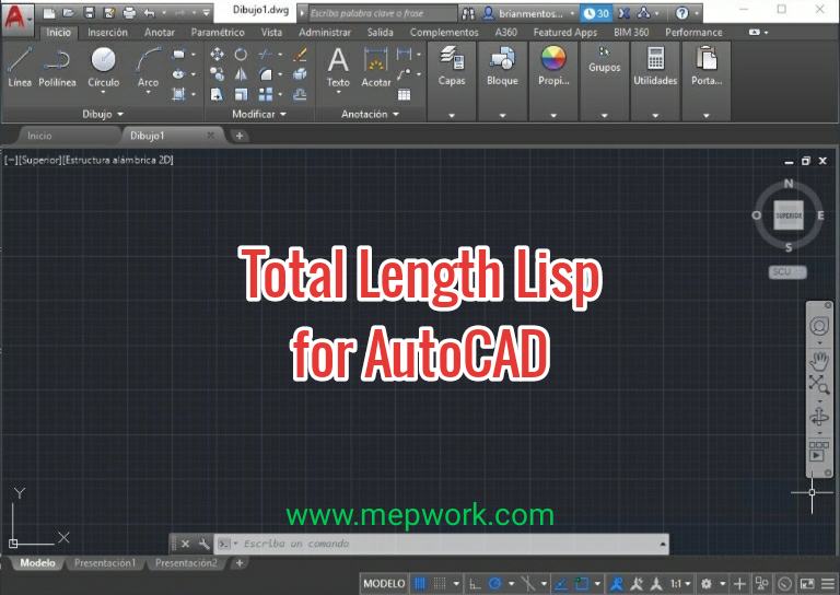 download Total length lisp for autocad