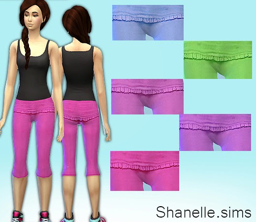 My Sims 4 Blog Yoga Pants By Shanellesims