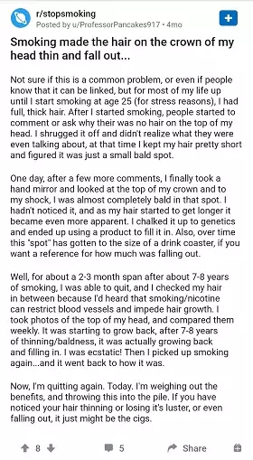 Does Smoking Cause Hair Loss? Does Smoking Cause Hair Loss?