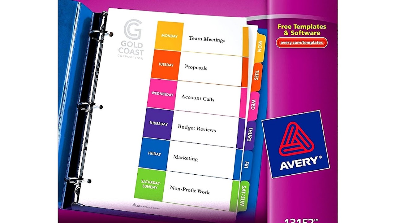 Avery 3x5 Label Template Avery 3x5 Label Template