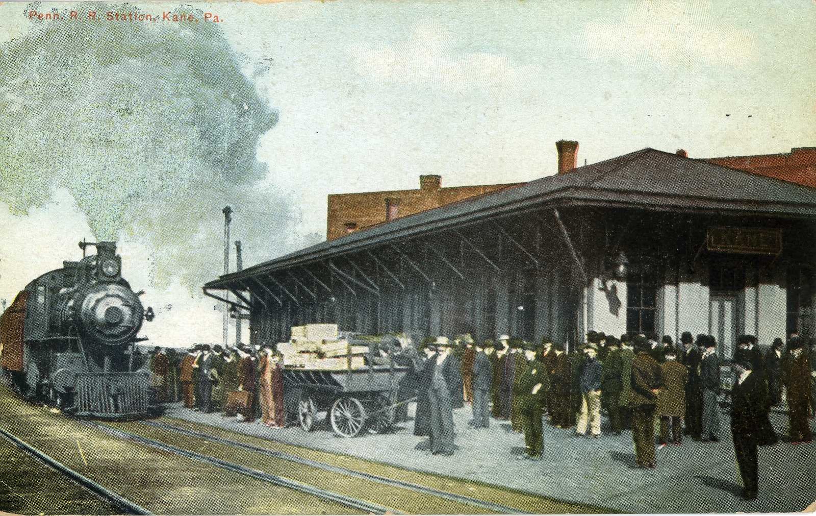 The National Railroad Postcard Museum Kane, Pennsylvania