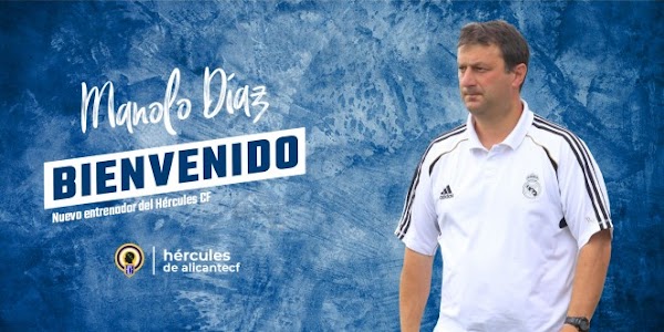 Oficial: Hércules, Manolo Díaz nuevo entrenador