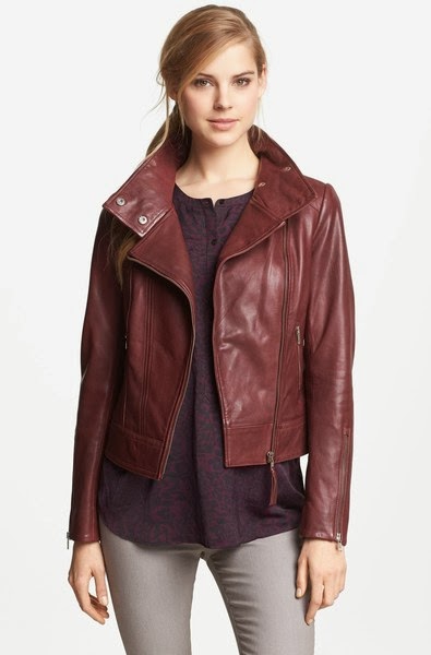 Looks Good from the Back: Weekend Window Shopping: Leather Jacket.