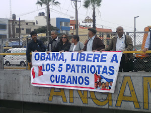 IMAGENES DE ACCIONES POR LA SOLIDARIDAD CON CUBA