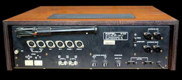 stereonomono - audio Hi Fi Compendium - 14 years on-line: Rotel RX-800