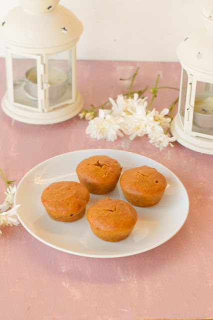 Muffins Veganos de Calabaza y Yogur