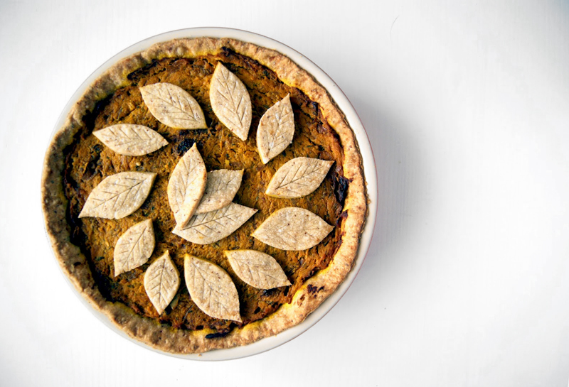 Savoury Winter Squash and Caramelized Onion Pie Occasionally Eggs