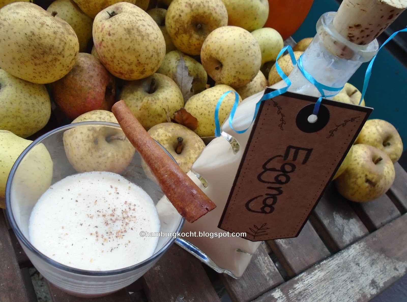 Hamburg kocht!: Eggnog (kalter Eierpunsch) Hamburg kocht!: Eggnog (kalter Eierpunsch)