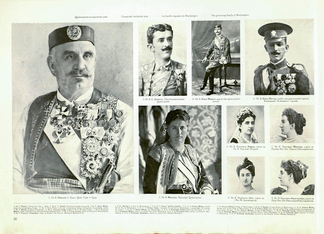 The Governing family of Montenegro during the First World War