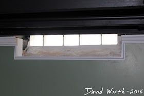 wrap glass block window, grout, how to, install, basement, spacing