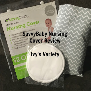 savvybaby nursing cover review #ivysvariety