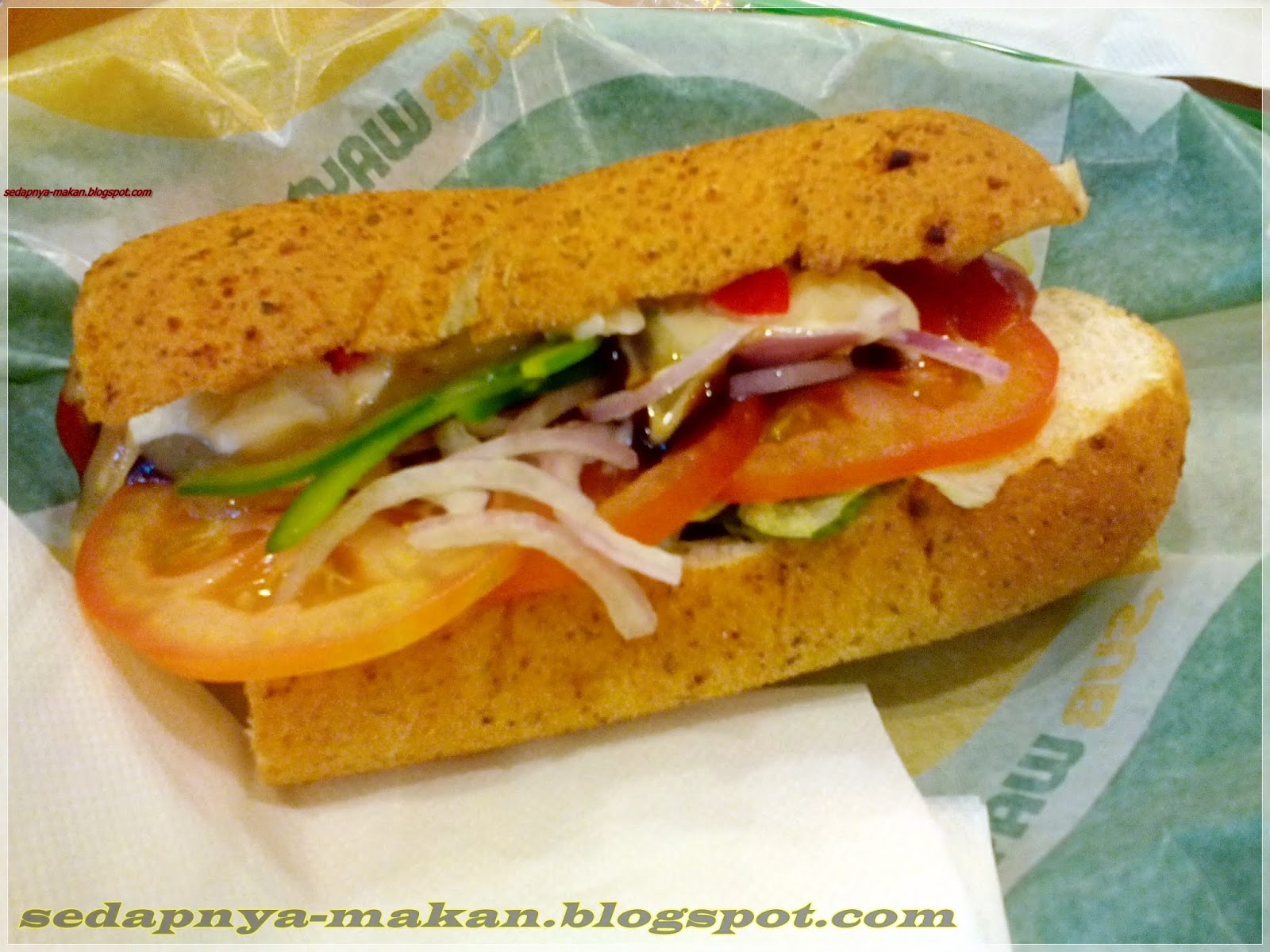 MaKaN JiKa SeDaP Jom makan roti sandwich SUBWAY di Queensbay Mall