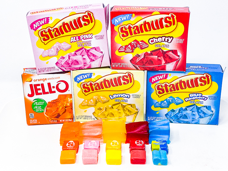 Tales of the Flowers A Starburst Gelatin Taste Test National Eat