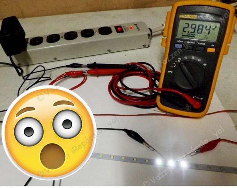 Saber fácilmente el voltaje con que funciona cualquier LED con este Saber fácilmente el voltaje con que funciona cualquier LED con este