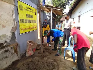 Polisi Dan TNI Garap Rumah Warga Bligo