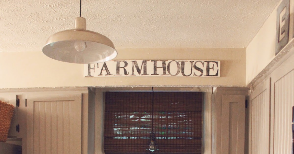 Some Kind of Wonderful: DIY Farmhouse Distressed Wood Sign Tutorial
