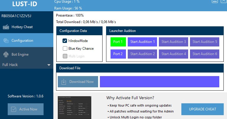 Cheat Ayodance Patch 6213 Full Hack Lust Id